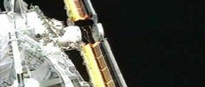 Sonnensegel der ISS