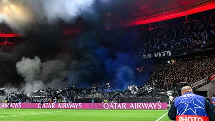  Uefa-Champions-League-Spiel Eintracht Frankfurt gegen Atalanta Bergamo im Deutsche Bank Park in Frankfurt.