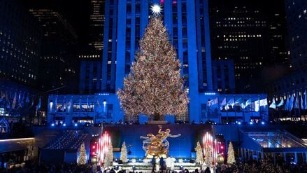 Der Weihnachtsbaum vor dem Rockefeller Center ist der berühmteste der Stadt.
