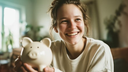 Angebote wie das Flexgeld-Konto stehen flexibel zur Verfügung, wenn man das Ersparte braucht und bieten im Gegensatz zum Sparschwein attraktive Zinsen