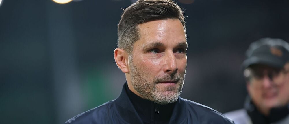 Hertha Coach Stefan Leitl will sich mit einem Sieg in die Weihnachtspause verabschieden. 