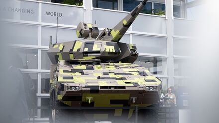 Die deutsche Rüstungsindustrie soll nach dem Willen der Bundesregierung enger mit Partnern in der Ukraine kooperieren. (Symbolbild)