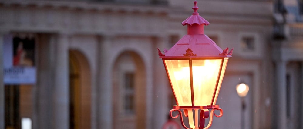 Potsdamer Stadtbeleuchtung im Blick.