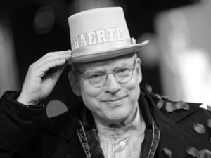 Rosa von Praunheim war für seine exzentrischen Auftritte in der Öffentlichkeit berühmt.