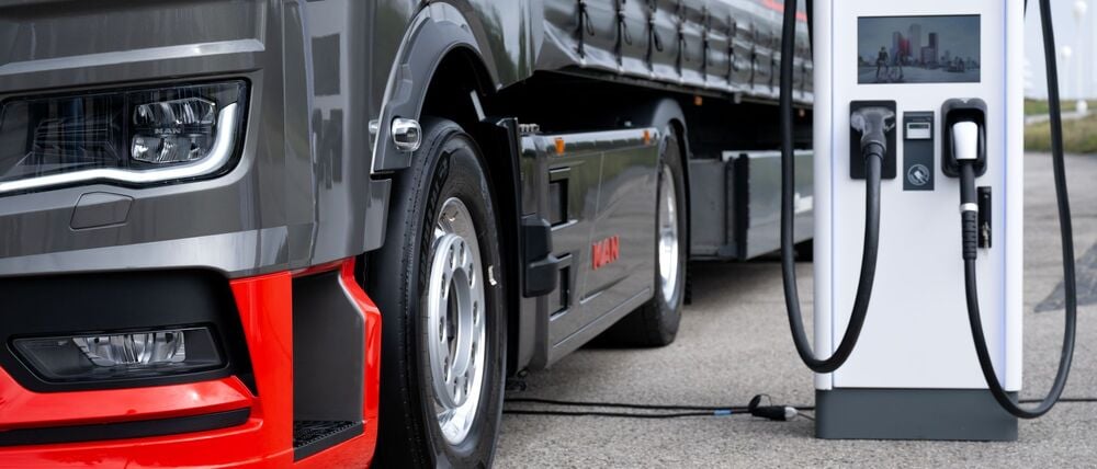 Auch bei Lkw spielt Elektromobilität künftig eine größere Rolle. (Symbolbild)