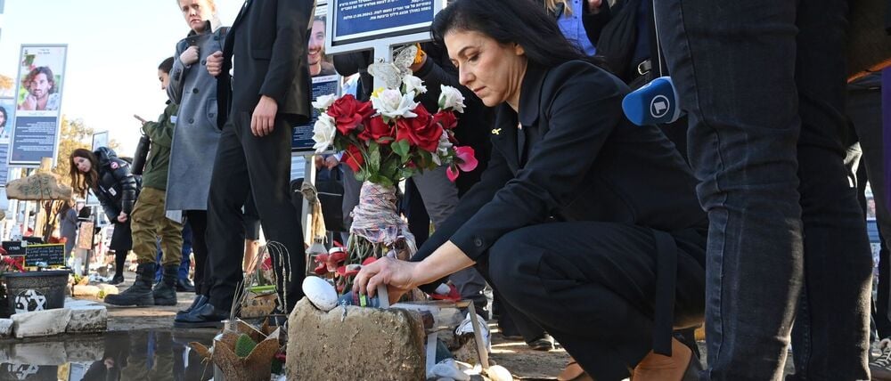 Bewegender Termin zum Abschluss der Reise.