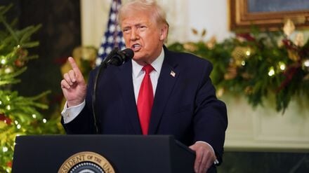 US-Präsident Donald Trump hat in der Nacht zu Donnerstag eine Rede an die US-Nation gehalten.