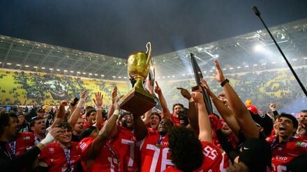 Die Potsdam Royals feiern im Oktober ihre dritte Meisterschaft in Serie. 