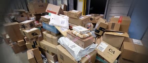 Pakete, Pakete, Pakete - Hochbetrieb bei allen Paketshops.