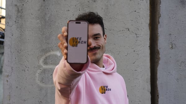 Ludwig Thiede, Gründer des Start-ups „Life Teach Us“.