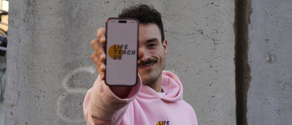 Ludwig Thiede, Gründer des Start-ups „Life Teach Us“.