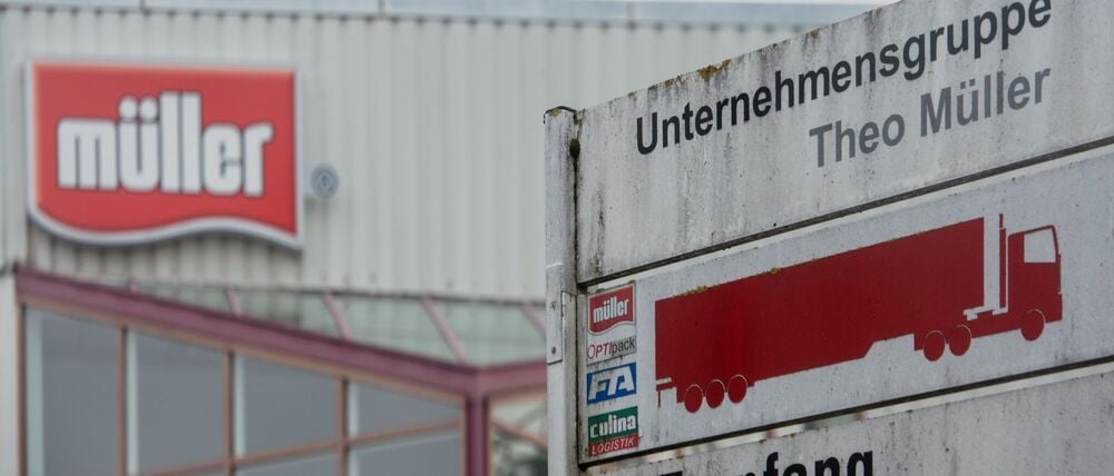 Der Stammsitz der Unternehmensgruppe Theo Müller in Aretsried. (Archiv)