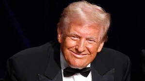 US-Republikaner Donald Trump bei einem Dinner in New York am 17. Oktober 2024.