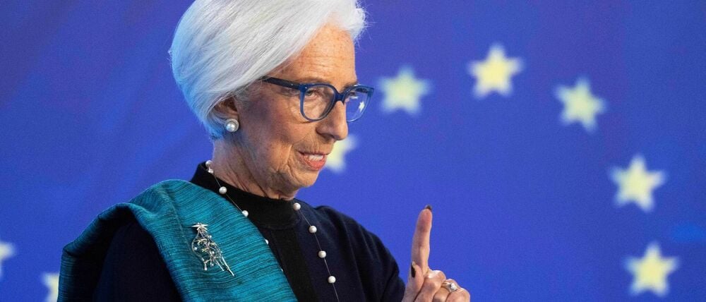 Hält die Notenbank seit Monaten auf unverändertem Kurs: EZB-Präsidentin Christine Lagarde.