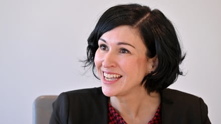 Potsdams Oberbürgermeisterin Noosha Aubel (parteilos).
