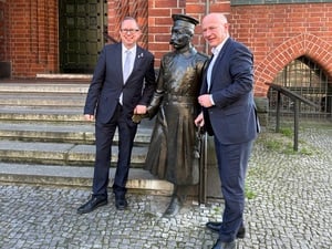 Bilder von der Eröffnung des neuen Bürgeramtes im Rathaus Köpenick am 17.12. dcxen. ©BA-TK