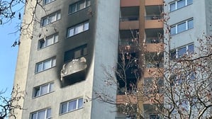 Hochhaus an der Obstallee 24 in Berlin-Spandau
Foto: Henning Onken