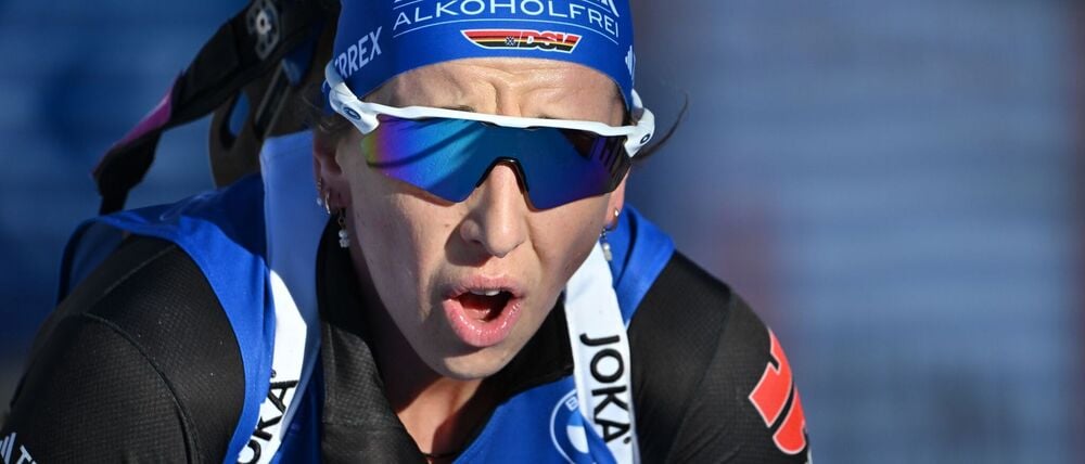 Franziska Preuß legt nach ihrer Zwangspause ein solides Comeback hin. (Archivbild)