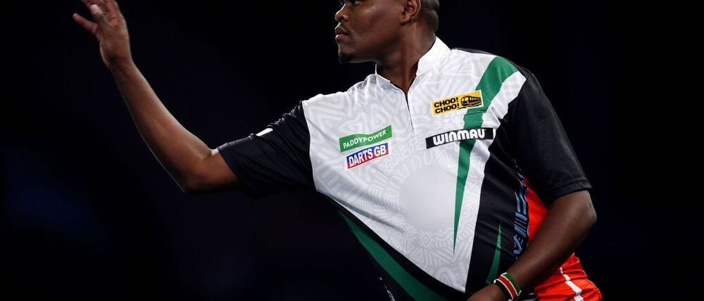 Spielte erstmals bei der WM: David Munyua.