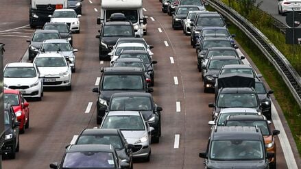 Stau auf der Autobahn. (Symbolbild)