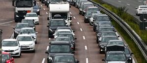 Stau auf der Autobahn. (Symbolbild)