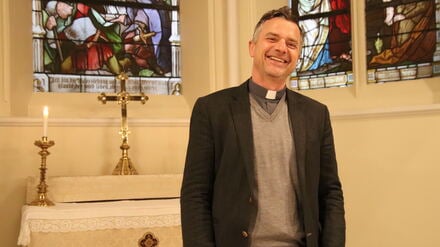 Sebastian Fuhrmann von der evangelischen Kirche London.