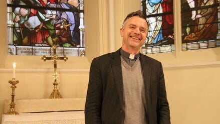 Sebastian Fuhrmann von der evangelischen Kirche London.