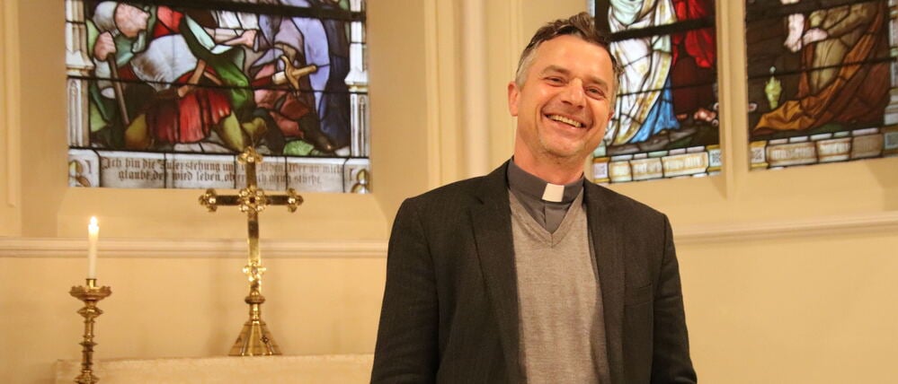 Sebastian Fuhrmann von der evangelischen Kirche London.