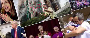 Politische Augenblicke, die die Welt 2025 bewegten.