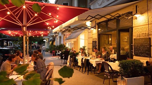 Das Restaurant Lubitsch in Berlin-Charlottenburg ist insolvent.