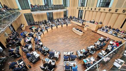 Blick ins Plenum des Bundesrates.