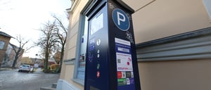 Parkautomat in Potsdam Babelsberg. Finanzausschuss gegen höhere Parkgebühren in Potsdam.