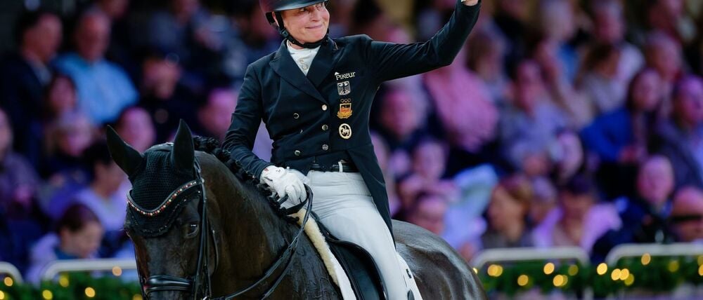 Isabell Werth wurde bei ihrem Comeback Zweite. 