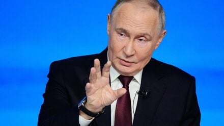 Putin bleibt bei seinen Bedingungen für ein Kriegsende in der Ukraine.