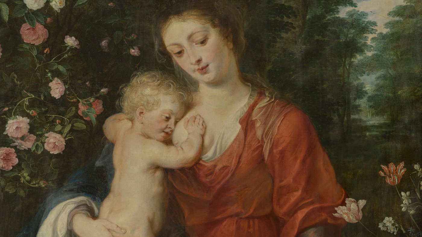 Stillende-Gottes-M-tter-ein-Weihnachtsessay-Wo-Milch-und-Honig-flie-en