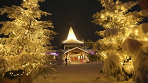 Hauptstadt Lapplands – und Heimatstadt des Weihnachtsmanns: Rovaniemi. 