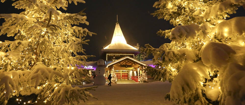 Hauptstadt Lapplands – und Heimatstadt des Weihnachtsmanns: Rovaniemi. 