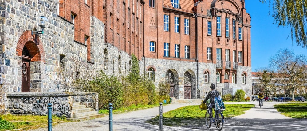 Das Primo-Levi-Gymnasium im Berliner Bezirk Pankow steht vor einem großen Umbau.