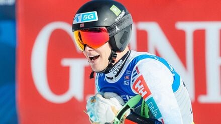 Fredrik Möller stürzte in der ersten der zwei Abfahrten von Gröden schwer. (Archivbild)