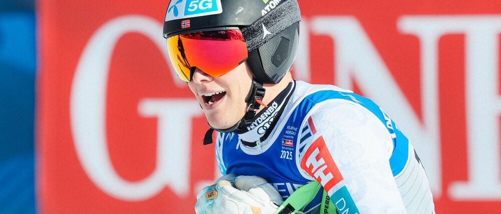 Fredrik Möller stürzte in der ersten der zwei Abfahrten von Gröden schwer. (Archivbild)