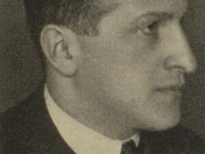 Sportjournalist Willy Meisl.