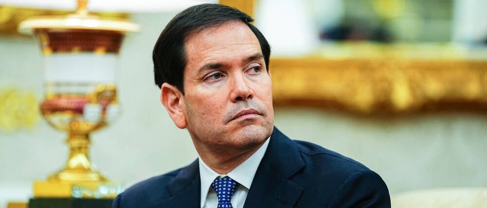 Der US-Außenminister Marco Rubio.
