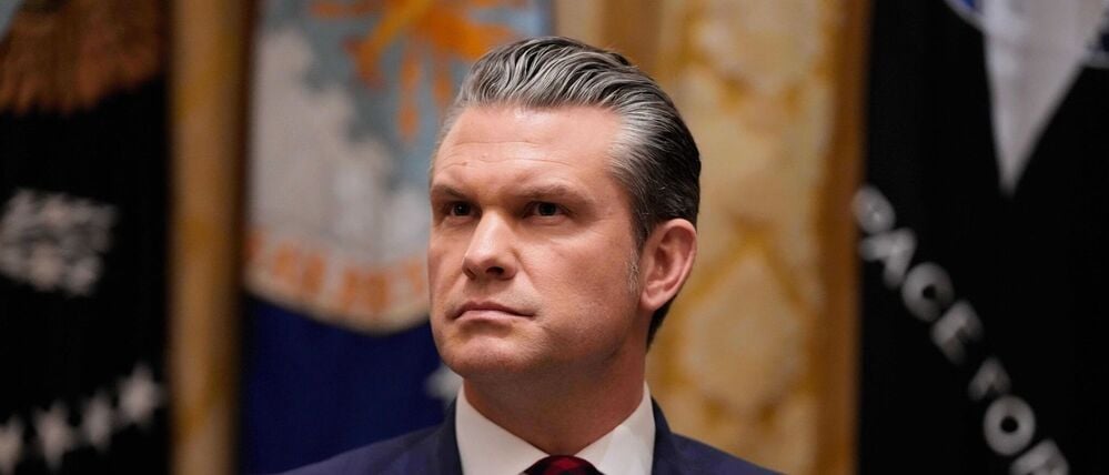 US-Verteidigungsminister Pete Hegseth informierte auf X. (Archivbild)