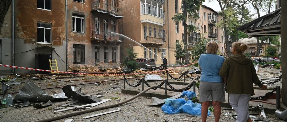 Immer wieder gibt es russische Luftangriffe auf Odessa. (Archivbild)