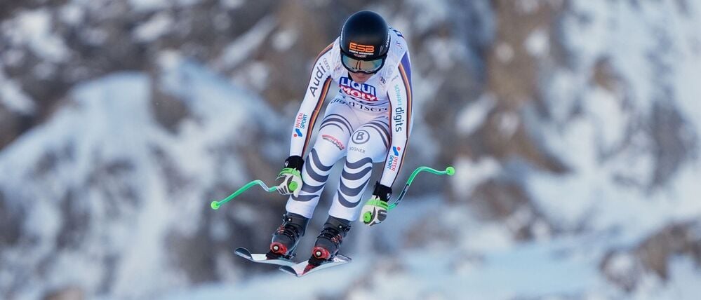 Kira Weidle-Winkelmann gelingt in Val d'Isère ein starkes Rennen.