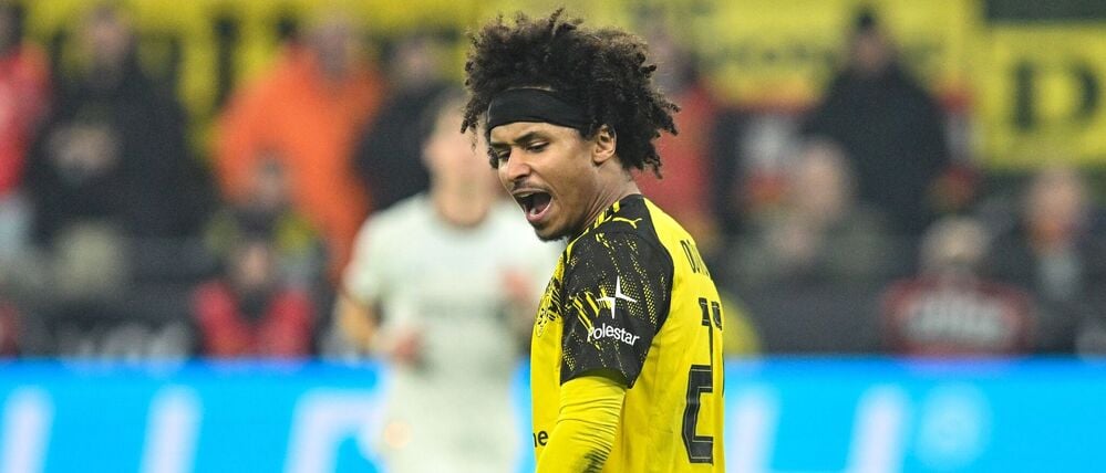 Karim Adeyemi fiel gegen Gladbach negativ auf.