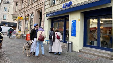 Der im November neu eröffnete LAP in der Bergmannstraße, 20.12.25.