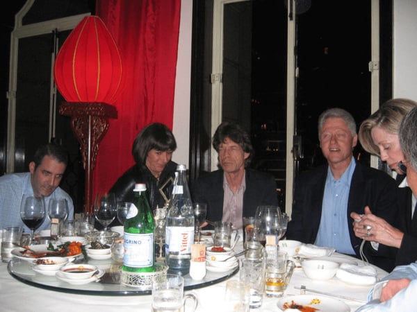 Former U.S. President Bill Clinton, Mick Jagger and Ghislaine Maxwell are seen in this image released by the Department of Justice in Washington, D.C., U.S., on December 19, 2025 as part of a new trove of documents from its investigations into the late financier and convicted sex offender Jeffrey Epstein. U.S. Justice Department/Handout via REUTERS THIS IMAGE HAS BEEN SUPPLIED BY A THIRD PARTY