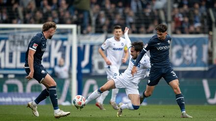 Die Zuschauer in Bochum sahen ein enges Spiel.