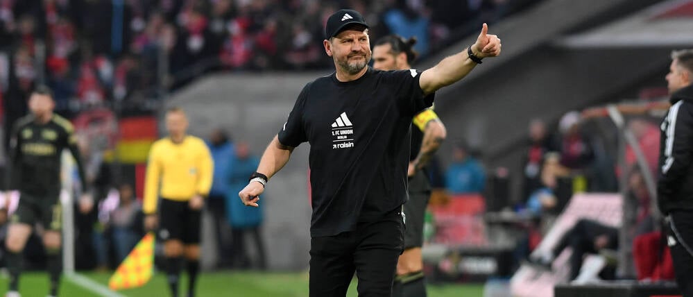 Trainer Steffen Baumgart darf sich auf ruhige Weihnachten in Berlin-Köpenick freuen.